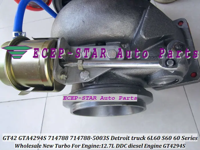 GT42 GTA4294S GT4294S GT4294JNS 714788 714788-5003S Turbo for American Detroit truck diesel 6L60 S60 60 Series 12.7L DDC Engine Turbocharger (4)