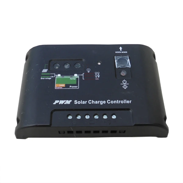 Sistema de Carga da Bateria do Painel Solar Controlador pv Preto 5 Pcs 10a 12v24v 1 High Quality Renovação da Casa