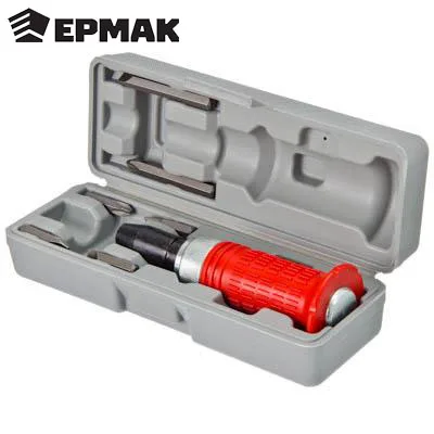Отвертка &quotERMAK&quot ударная 160 мм 6 насадок пластиковый бокс|impact screwdriver|screwdriver impacttool