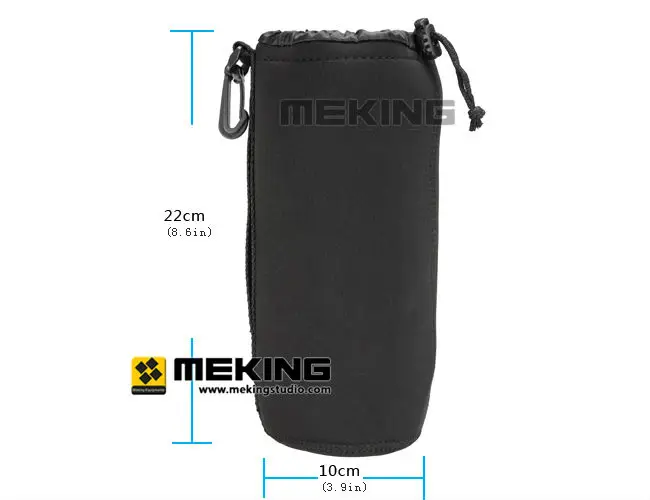 Неопреновый мягкий чехол для объектива камеры 4 в 1 Kit(8*10,10*14,10*18,10*22) cm набор защитных сумок