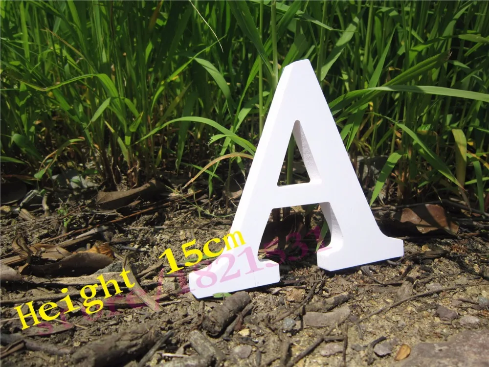 Высота 15 см русский алфавит домашнее украшение настенные наклейки деревянные