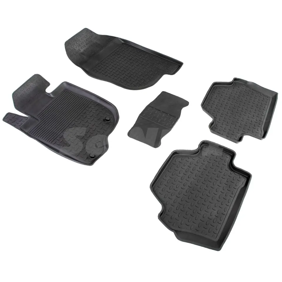 Rubber floor mats for Mitsubishi Pajero Sport II 2008 2009 2011 2013