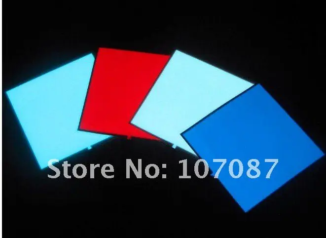 EL панель неоновый светящийся светильник 12V DC инвертор lakeblue