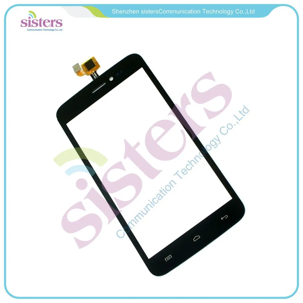 WIKO0002 Wholesale LCD Touch screen Digitizer front glass replacement Touch Screen for Wiko Lenny Capactive Free Shipping (1)
