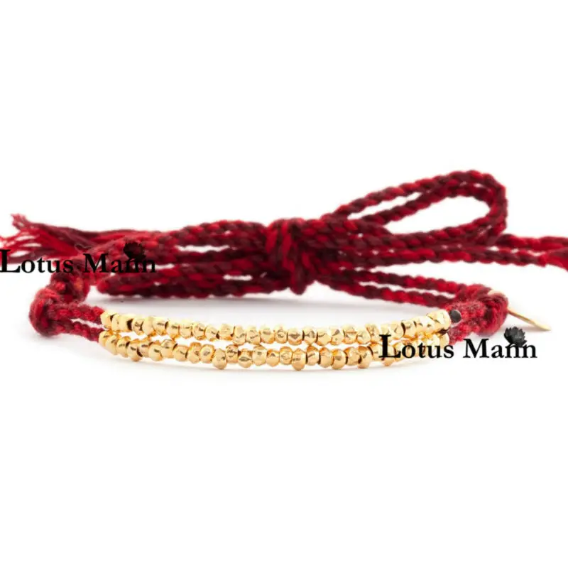 Lotus mann семена красных цветов браслет хлопок