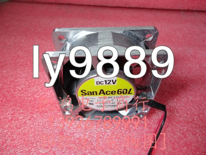 Для SANYO 109L0612H402 6 см 6025 12 В 0.11A алюминиевая рама++ вентилятор охлаждения