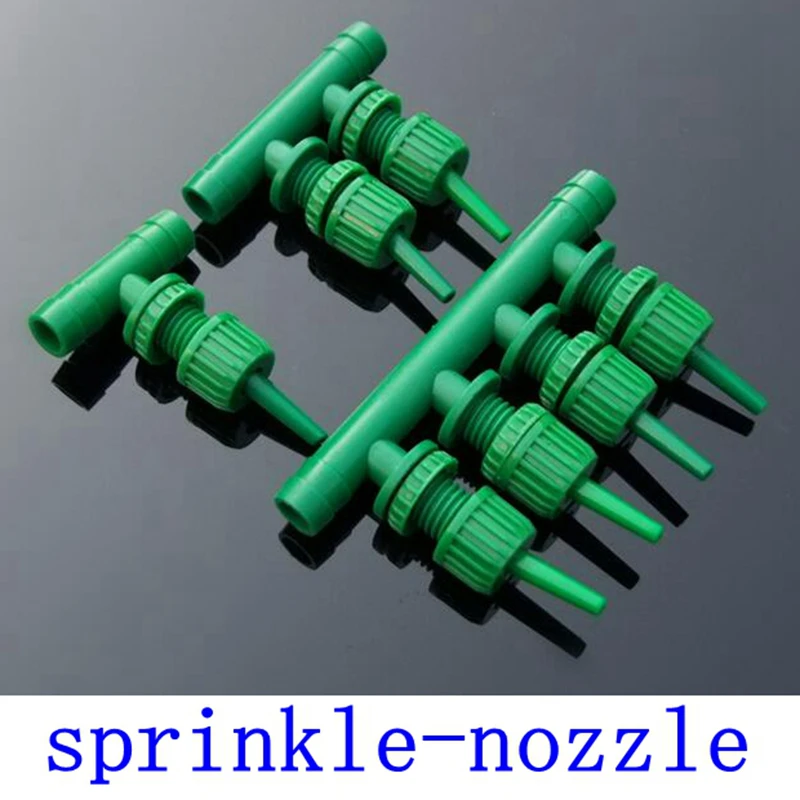 10MM Adjustable Micro Sprinkler Pagoda Nozzle Multi Orifice Sprinkler Head Water Sprinkler