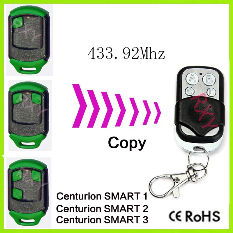 Дубликатор Центурион SMART1, 2,3 кнопки 433.92mh клон дистанционного управления