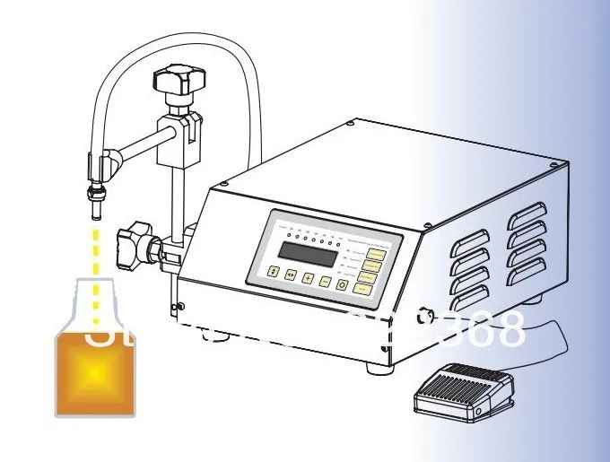 В 110 В числовое управление сок розлива(3-3000 мл, жидкий наполнитель GFK-160