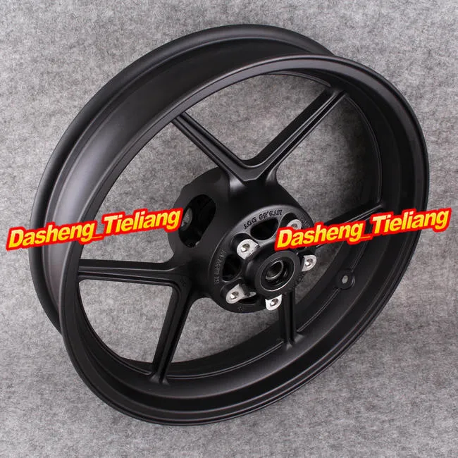 Motorcycle Front  Wheel Rims For Kawasaki NINJA ZX10R ZX-10R 2004 2005 & 2006-2012 ER-6N Matte Black