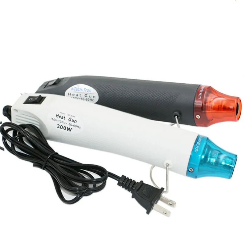  110V Heat Gun Electric Power Tool Hot Air 300W temperature DIY Hot Air Gun US regulatory plug