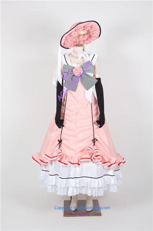 Kuroshitsuji Черный дворецкий Ciel Phantomhive Косплей Костюм