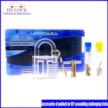Аксессуары навесного замка для сборки DIY, сложные трюки профессиональные Слесарные Инструменты