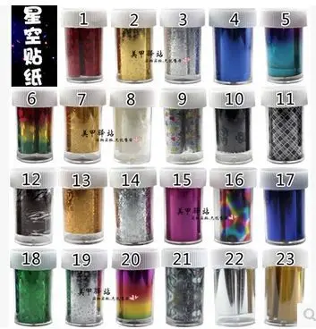 12pcs/lot Nail Art Wrap Foils Transfer Glitter Sticker Polish Decal Manicure 12pcs/lot Nail Art Wrap Foils Transfer Glitter Sticker Polish Decal Manicure