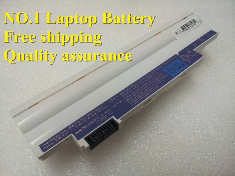 Аккумулятор 7800 мАч для ноутбука acer Aspire One D255 D260 AL10A31 AL10B31 AL10BW AL10G31