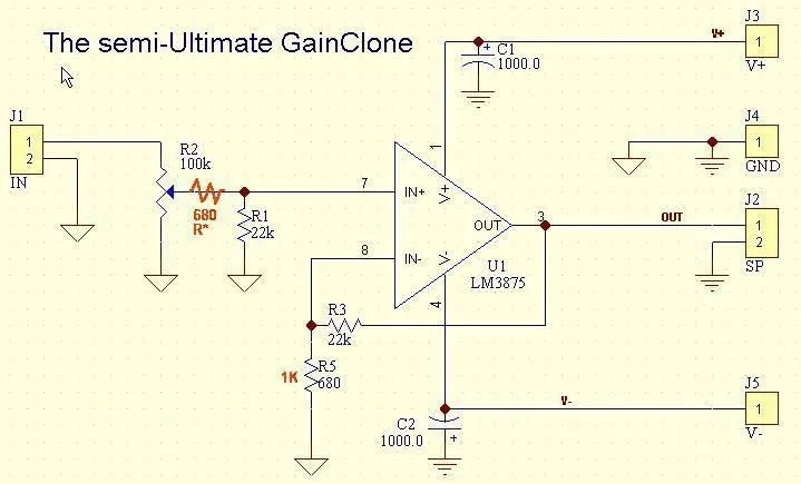 GAINCLONE LM3875 два канала с защитой питания 50 Вт+ 50 Вт 8ohm AMP kit DIY Высокое качество