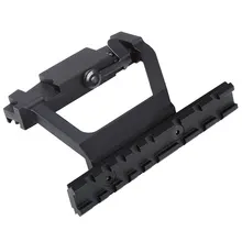 AK 74U металлический крепеж направляющая боковая направляющая для прицел фонарик красный зеленый точка зрения