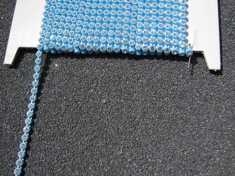 SS8 Plastic Crystal Rhinestone Banding Jewellery Making Accessories 10Yards/lot Crystal Rhinestone Banding Trim AM TAIDIAN