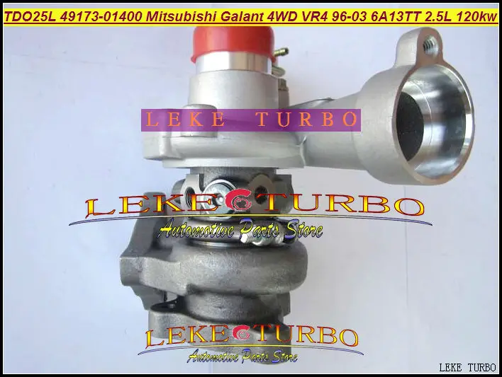 Wholesale New TDO25L 49173-01400 Turbo Turbine Turbocharger for Mitsubishi Galant 4WD VR4 1996-2003 6A13TT 2.5L 120KW LEKE (3)