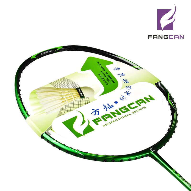 

2pcs FANGCAN DARNESS KING 6100 Badminton Racket 100% Carbon one piece option Badminton Racket with string and cover