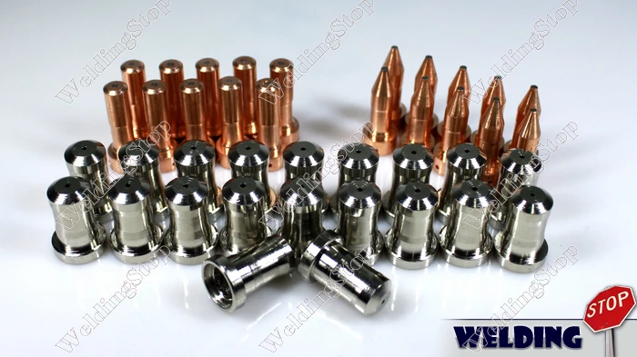 PT-23 PT-27 Plasma 30A Tip Nozzle 33368 Electrode 33366XL Qty-60