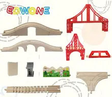 Thomas and Friends Thomas Wooden Train Track Railway Accessories Red Big Size Rainbow Bridge S Track