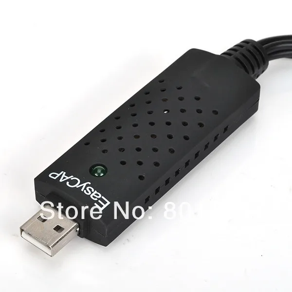 Бесплатная доставка + Новый USB 2.0 Easycap DC60 TV DVD VHS видео адаптер Capture AV аудио Захват