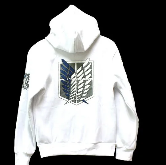 Толстовка с капюшоном Shingeki no Kyojin Легион скаутов Толстовка Куртка