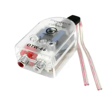 

UXCELL Car Speaker Rca 2 Channel Adjustable Level High To Low Impedance Amplifier