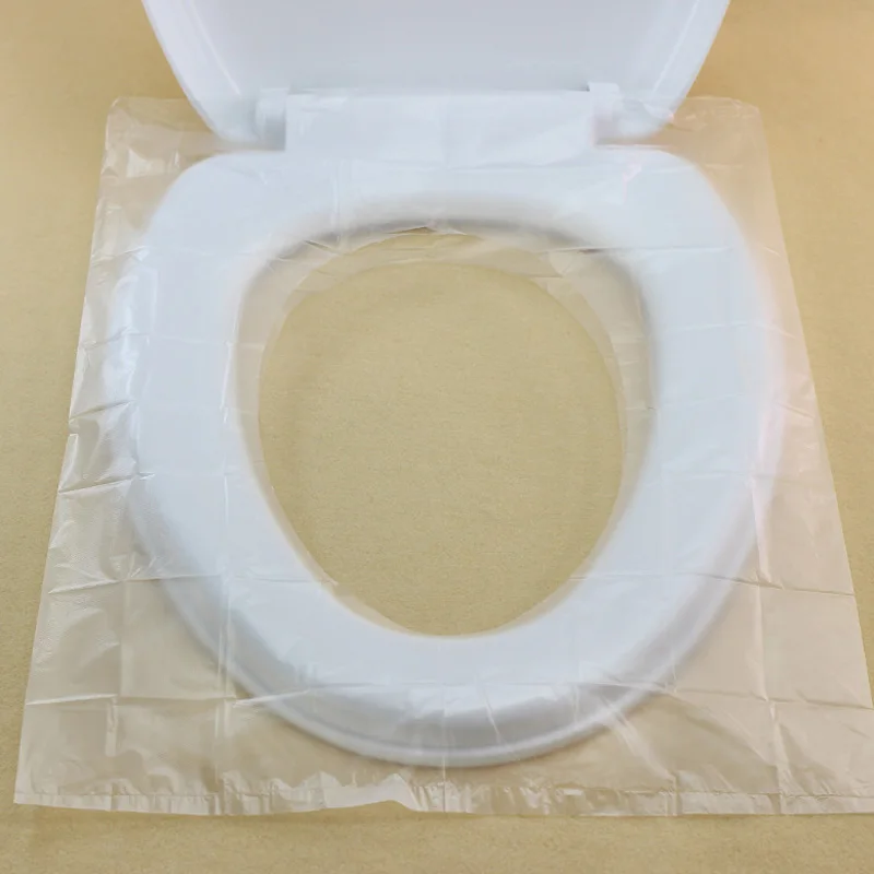 50 шт./100 шт. пластиковые детали для путешествий 40 х48 см|disposable toilet seat covers|toilet