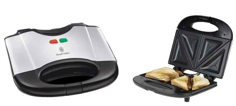 russell hobbs waffle maker how to use