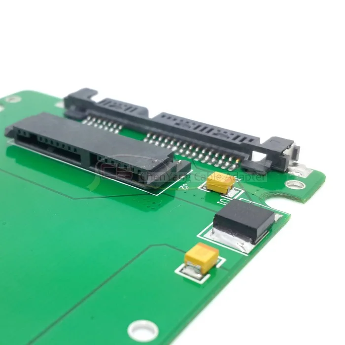 Jimier SA-098 1 " Micro SATA 16pin SSD до 7 мм 2 5" SATA 22Pin корпус жесткого диска белый