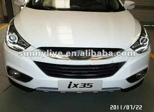 Tucson IX35 светодиодный головной фонарь ангельские глазки для HYUNDAI V1 типа