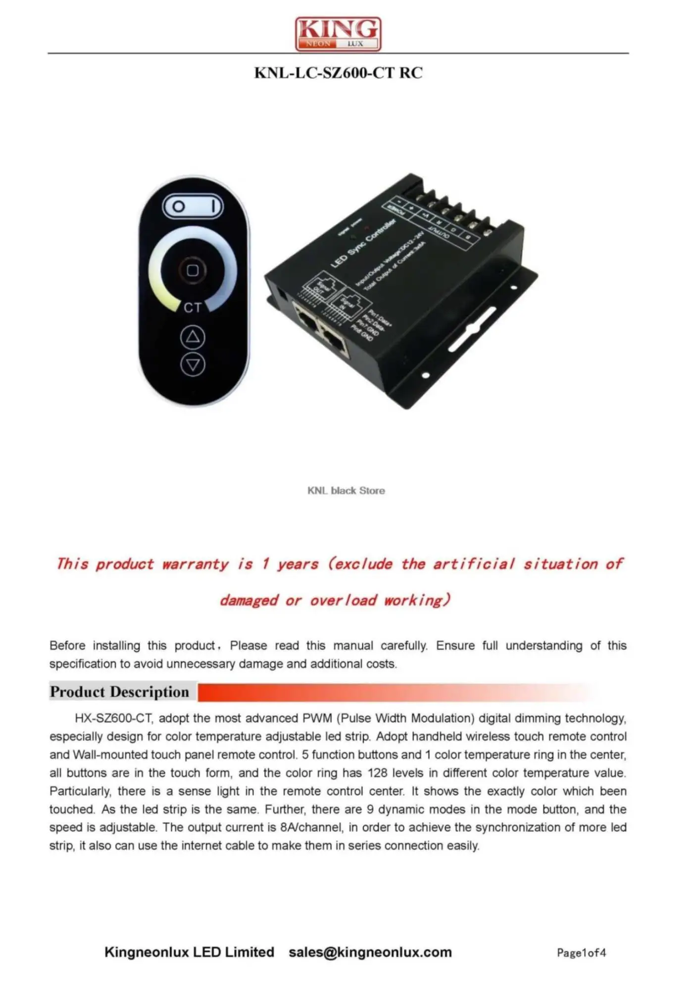 2 шт./лот! DC12-24V настенный контроллер RF сенсорный пульт дистанционного управления для светодиодной ленты Контроль цветовой температуры