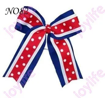 Новые 30 шт. новейшая мода 5*6 ''Cheer ведущий волосы лук Разноцветные девушка держатели волосы бант