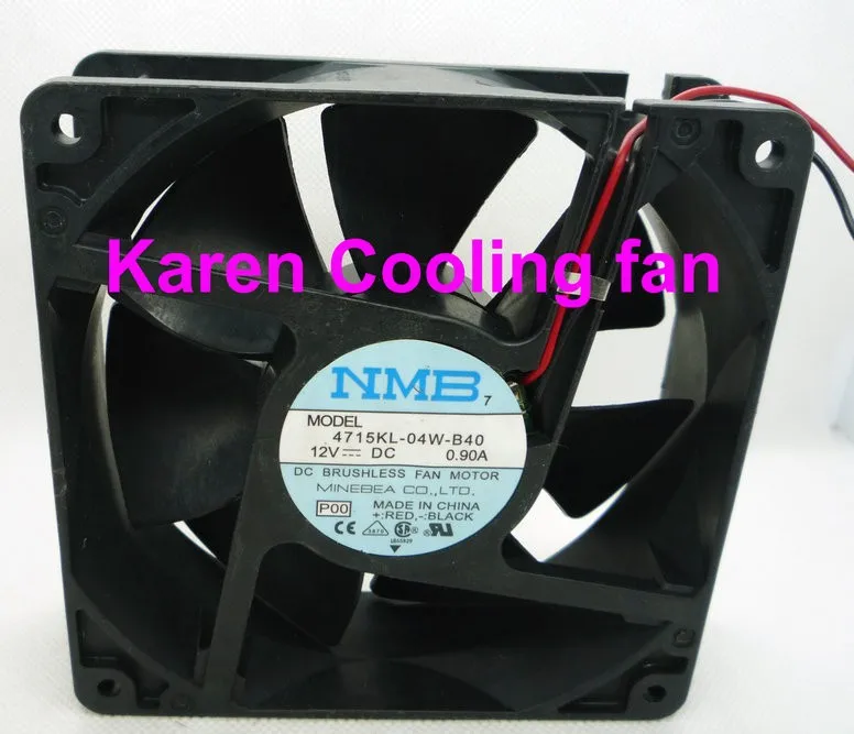 НМБ 12 см 120*120*38 мм 4715KL-04W-B40 12038 12v 0.9a 2 провода Вентилятор охлаждения