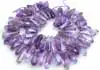 6 мм круглые Высокое качество природного фиолетовый кристалл 3 пряди 18-20 "necklace-nec5748