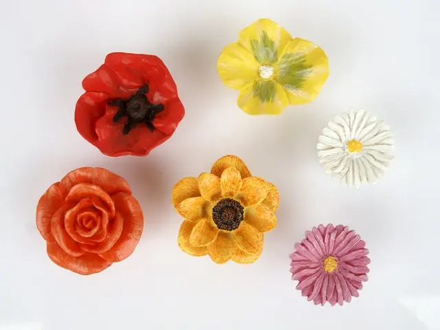Unilocks 10 шт./лот Детский мультфильм сад Стиль красная роза Кухня Кабинет ручки и ручки