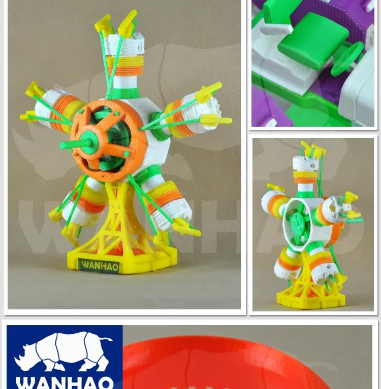 Wanhao 3D-принтеры D6 высокое Скорость Высокая точность 3D-принтеры подарок Полный Собранный дешевые и высокое качество