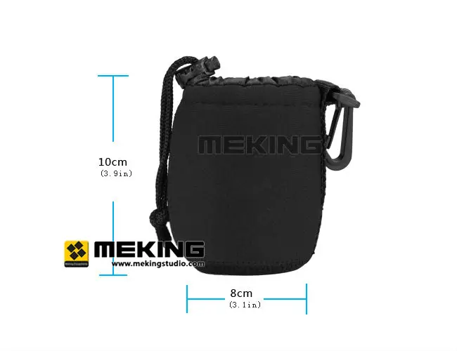 Неопреновый мягкий чехол для объектива камеры 4 в 1 Kit(8*10,10*14,10*18,10*22) cm набор защитных сумок