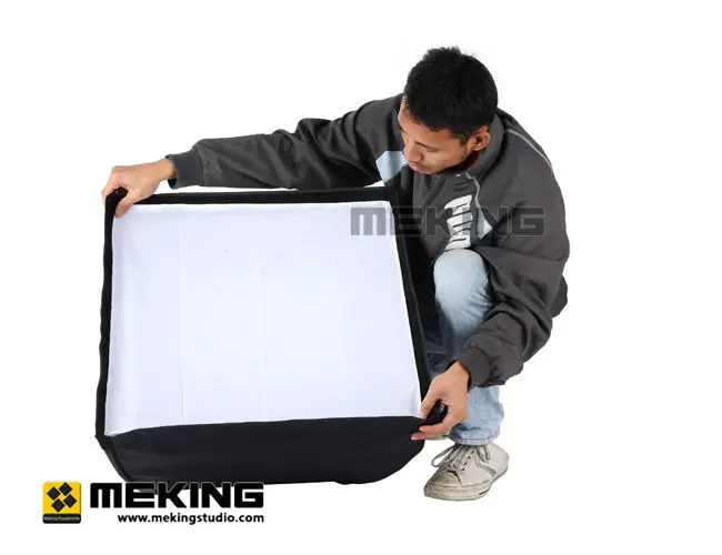 Meking софтбокс в виде зонта для студийной фотосъемки 60 см x 60 см/2" x 24" с софтбоксом Bowens Mount для Speedlight Speedlite вспышка свет
