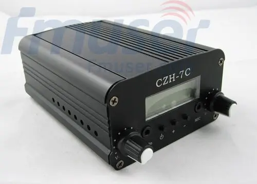 10 шт. 7 Вт CZH-7C FM стерео PLL вещательный передатчик GP антенна комплект питания