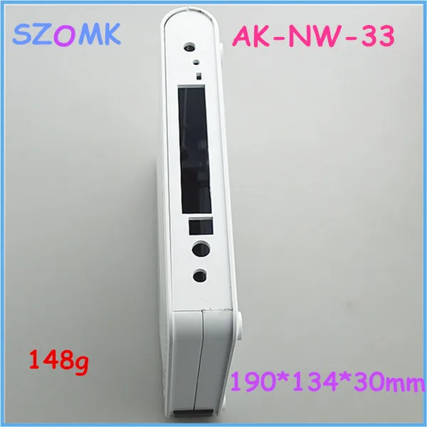 1 шт. пластик Электроника pcb box кабинет szomk abs корпуса 190*134*30 мм чистая работы пластиковые Wi-Fi распределительная корпус