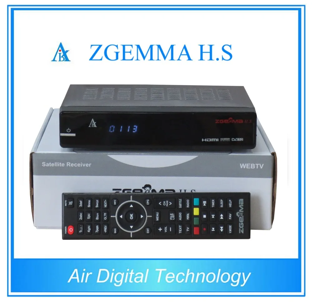 Prix pour 10 pcs/lot Air Numérique D'origine Enigma2 Linux os HD DVB S2 récepteur Satellite ZGEMMA H. S Dual Core smart tv box Prix pour 10 pcs/lot Air Numérique D'origine Enigma2 Linux os HD DVB S2 récepteur Satellite ZGEMMA H. S Dual Core smart tv box