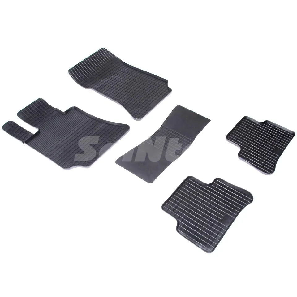 Rubber grid floor mats for Mercedes-Benz E-class W212 2009 2010 2011 2012 2013 2014 2015 Seintex 81914