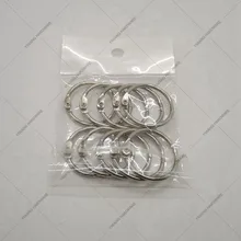 Прямая с фабрики хорошее качество AliExpress Горячие продукты покрытие никелем брелок 10 шт./упак. висит кольцо календарь круг