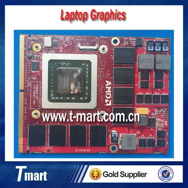  100% Original HD4870 Video Card 1GB 216-0732023 DDR5 for DELL M15X M17X R2 fully test and free shipping 