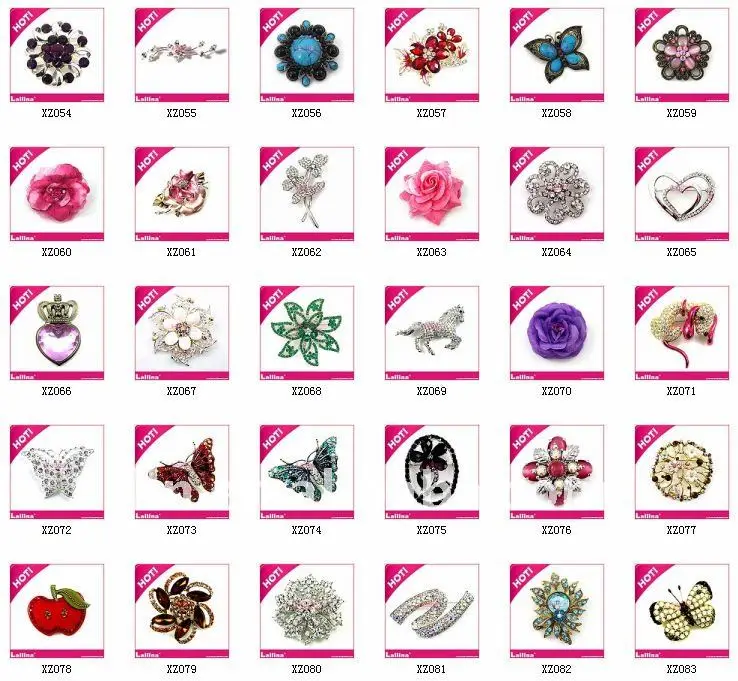 Свадебный Кристалл Rhinestone Брошь/кнопка