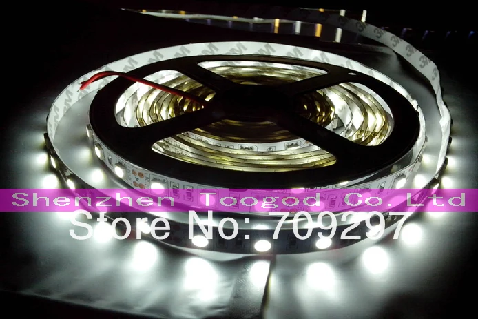 DHL/FedEx, 200 м/лот, 300LED Номера Водонепроницаемый белый/теплый/красный/синий/зеленый/желтый/RGB DC12V 5050 Светодиодные ленты огни, 60LED/M 800787