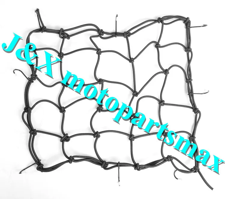 Грузовая сеть мотоцикла эластичная сетка для багажа мотоциклетная багажная веревка аксессуары для мотоциклов багажный электрический скутер бак